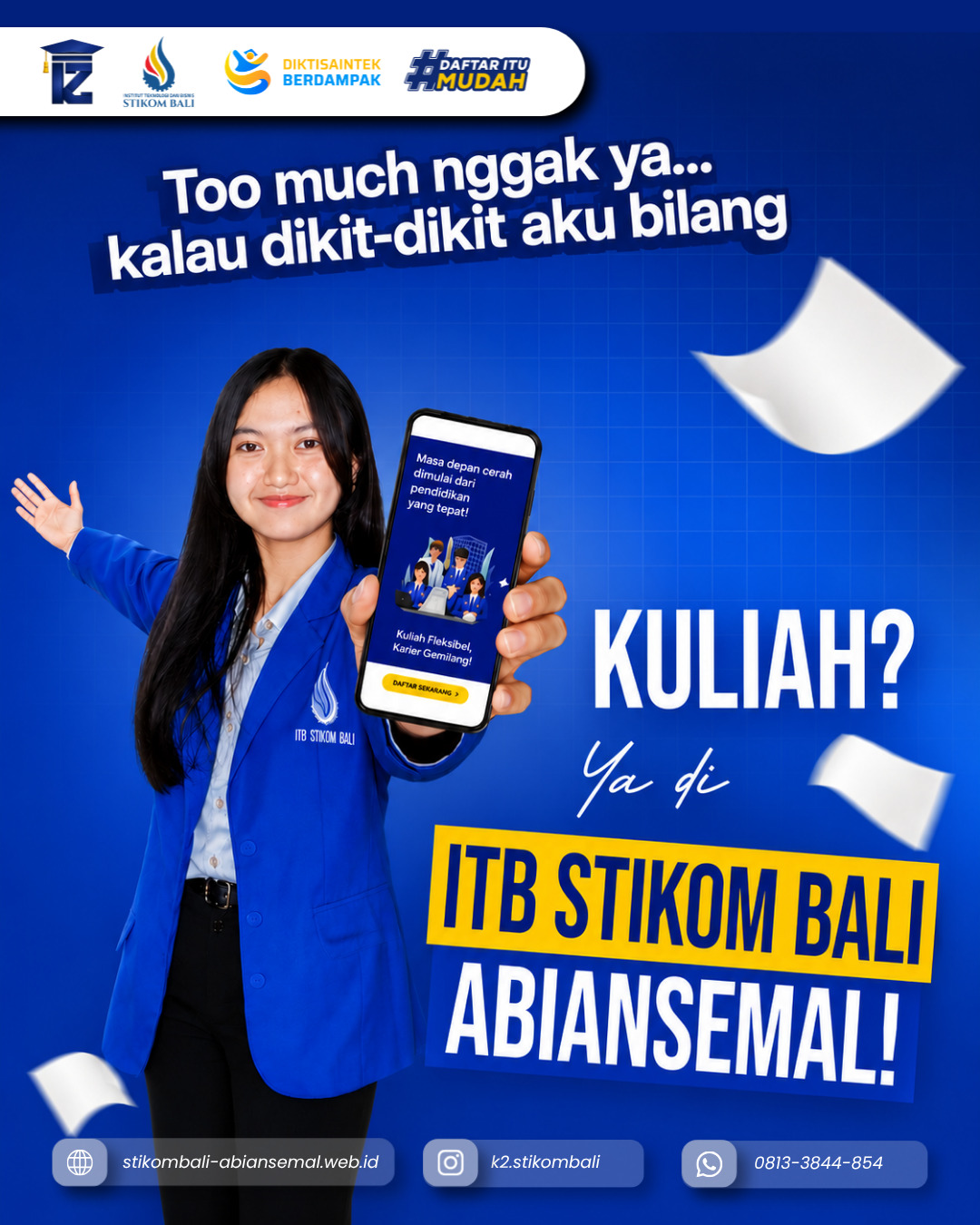 Kelebihan Daftar Kuliah K2 Kampus ITB STIKOM Bali Abiansemal