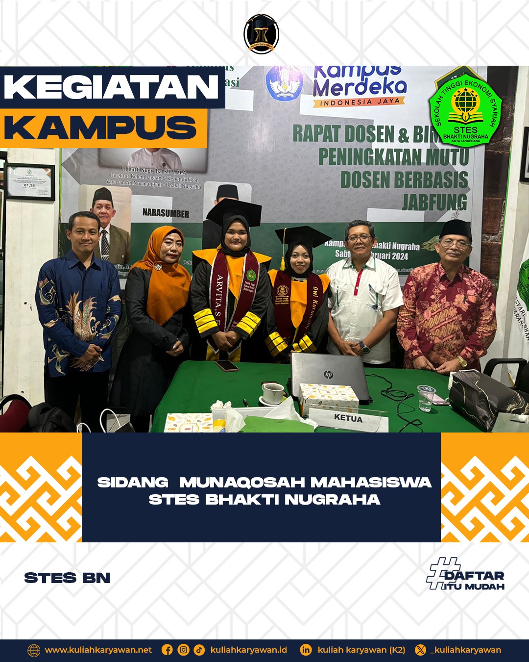 Pendaftaran Kelas Karyawan Di STESBN