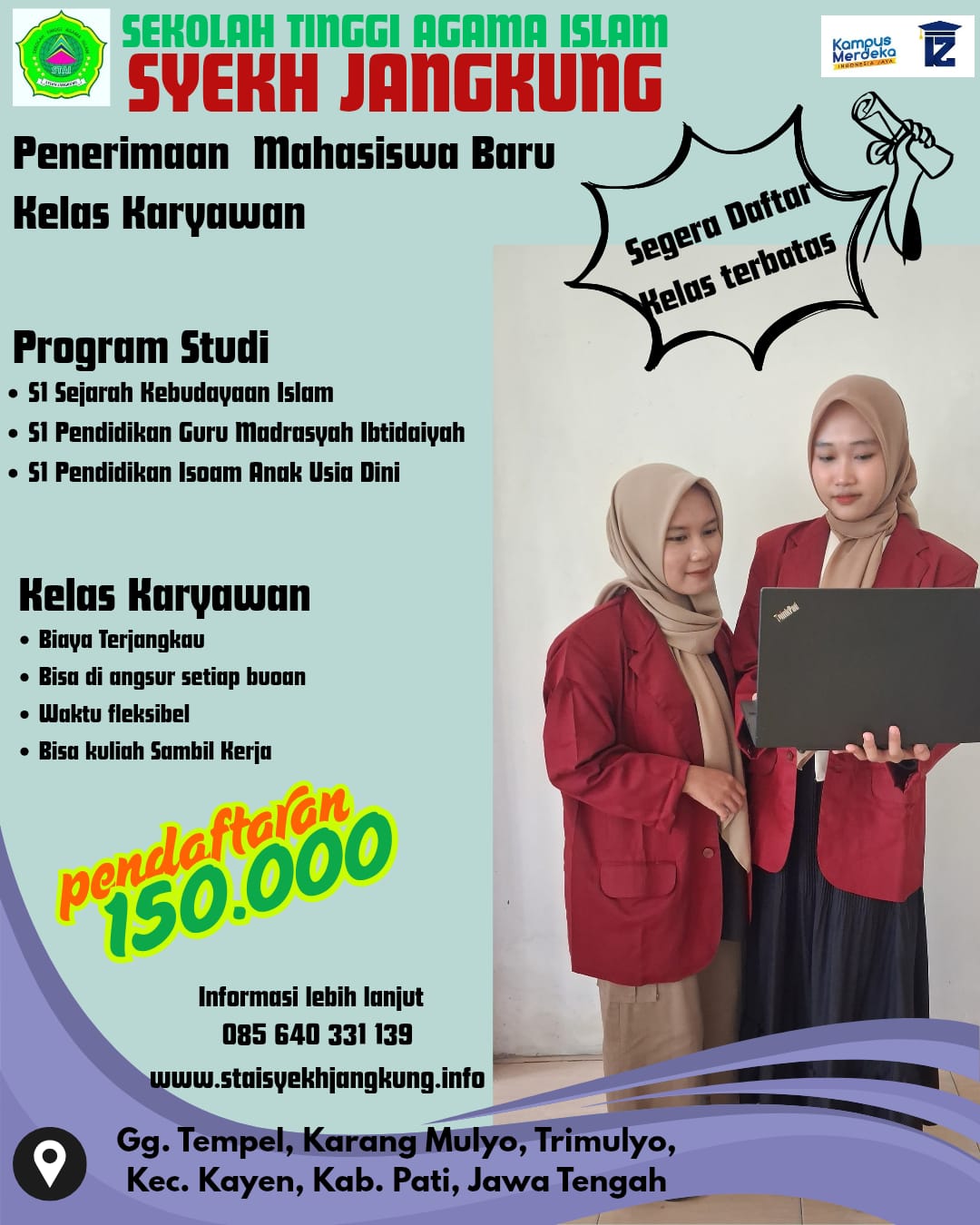 Kuliah Karyawan Kampus STAI Syekh Jangkung Pati
