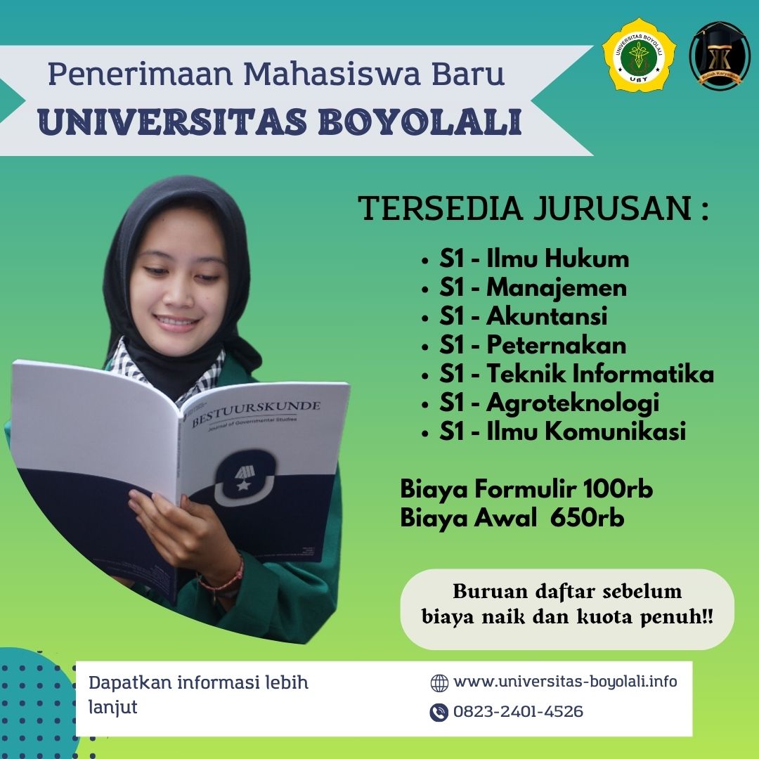 Kuliah Karyawan K2 Di Kampus Universitas Boyolali Biaya Terjangkau