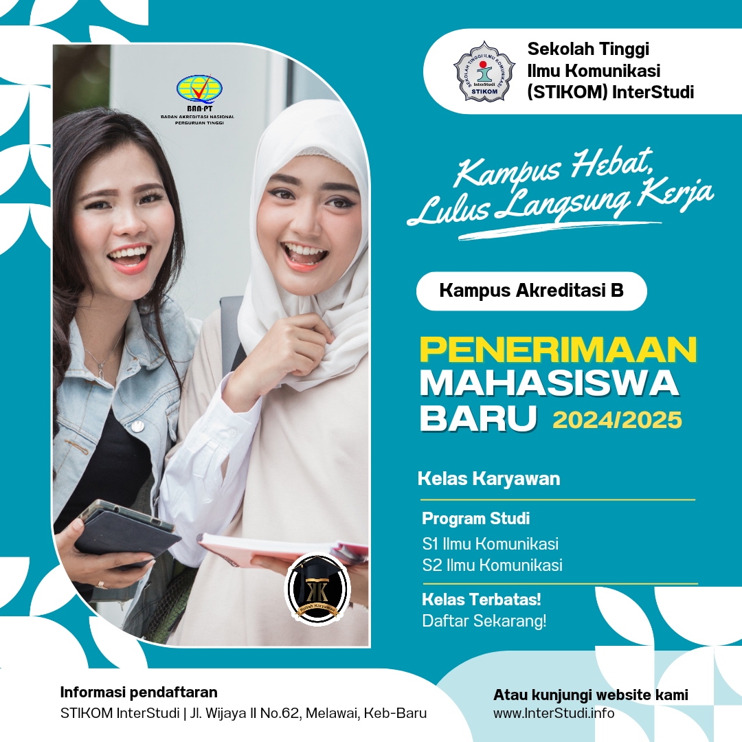 Informasi Pendaftaran Kelas Karyawan STIKOM InterStudi Jakarta