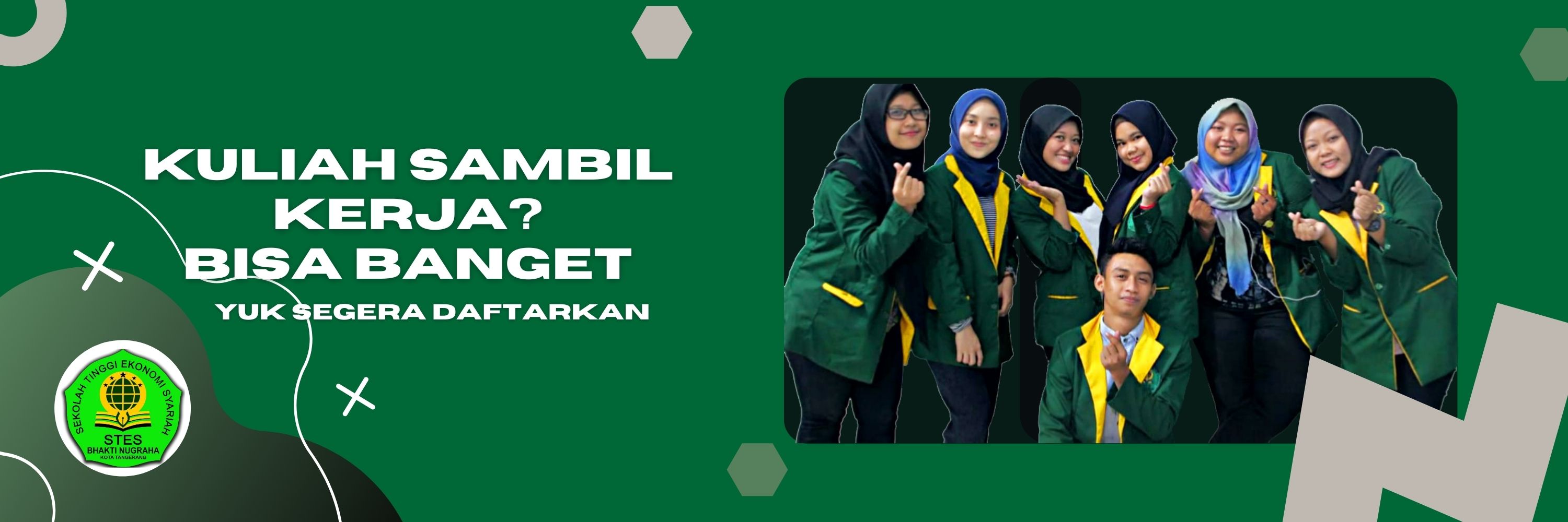 Kampus Tangerang Kota di Daerah Binong Dengan Jurusan S1 Perbankan Syariah Stes Bhakti Nugraha