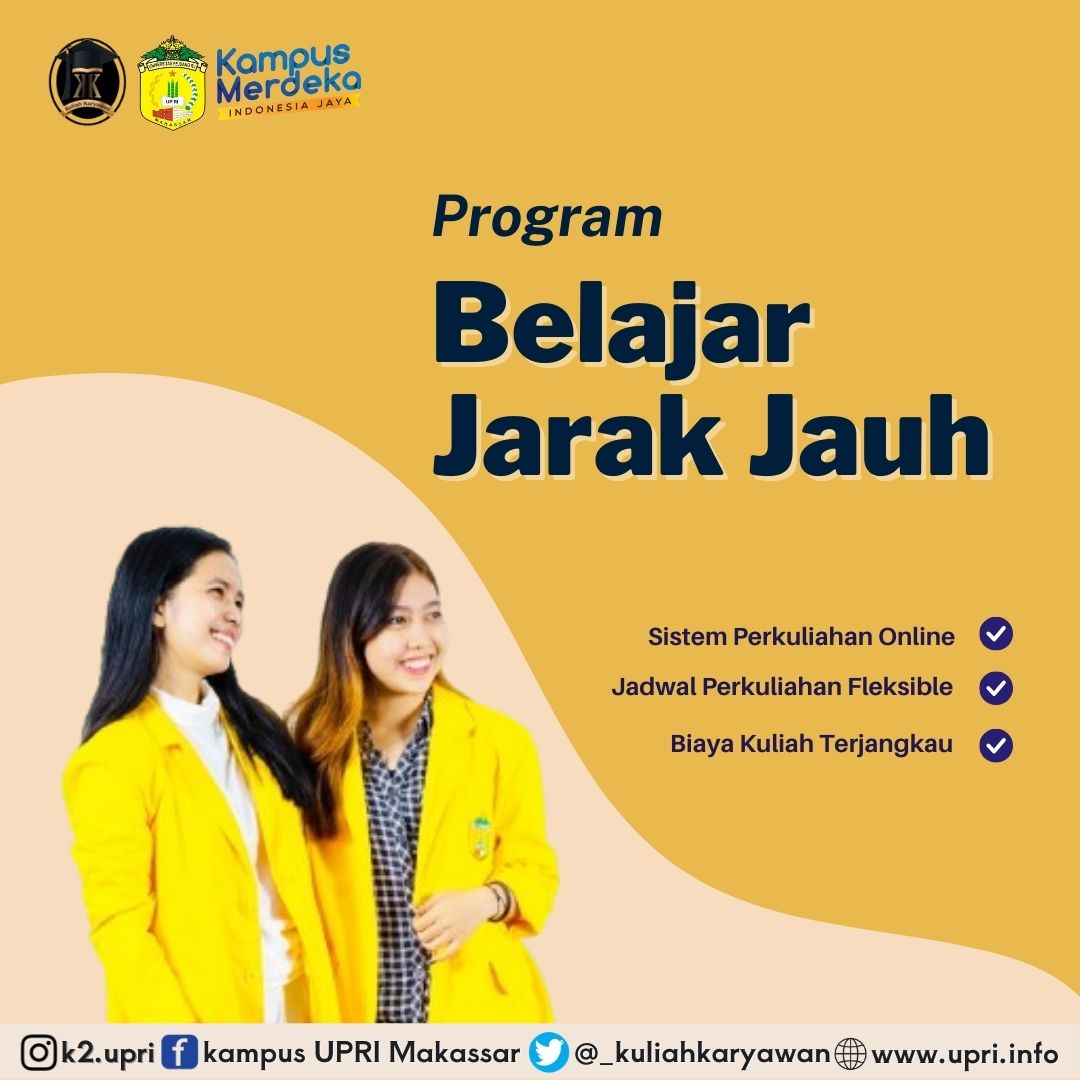 Biaya Pendaftaran Kuliah Kelas Karyawan Kampus UPRI Makassar