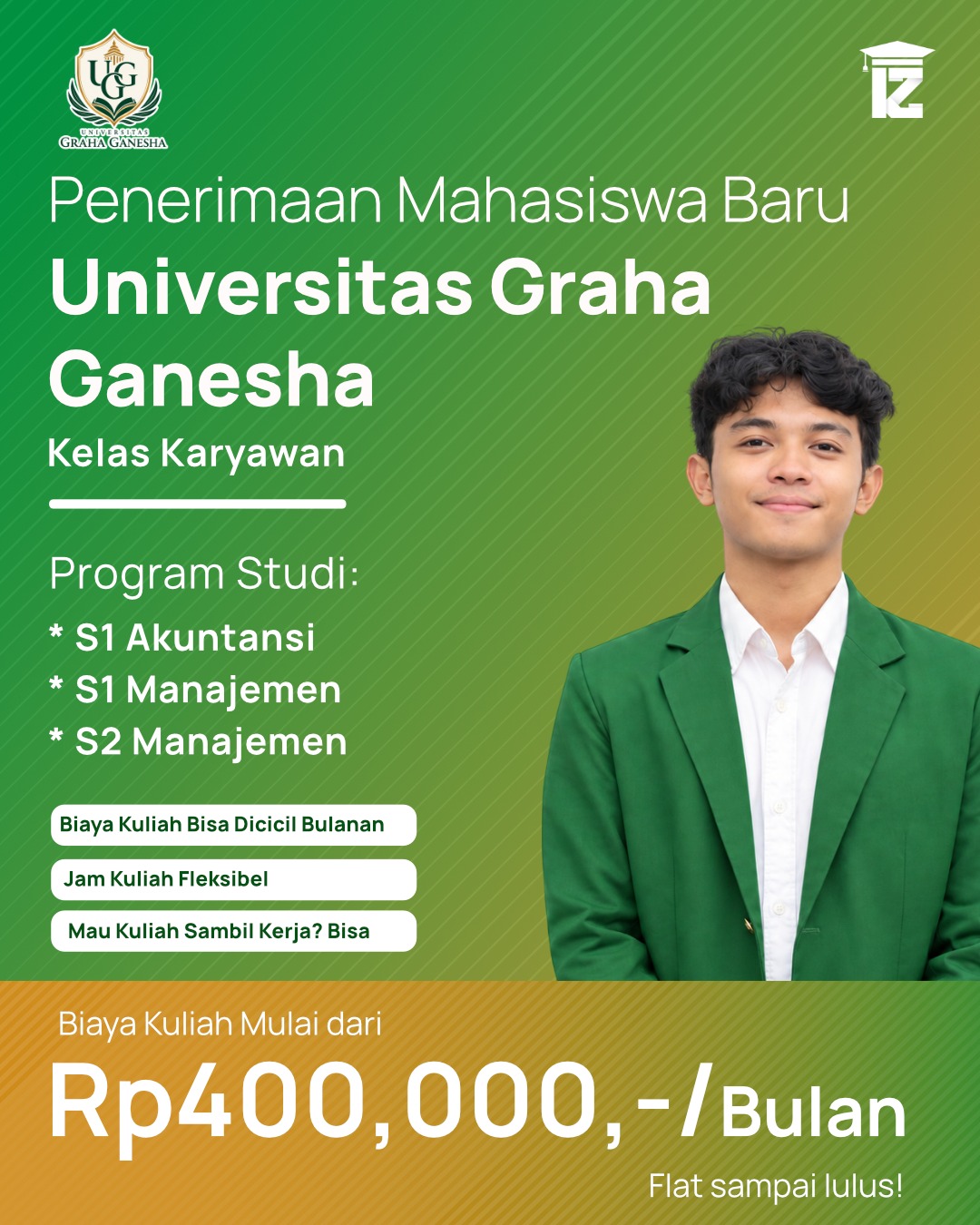 Penerimaan Mahasiswa Baru Universitas Graha Ganesha Tangsel Telah Dibuka
