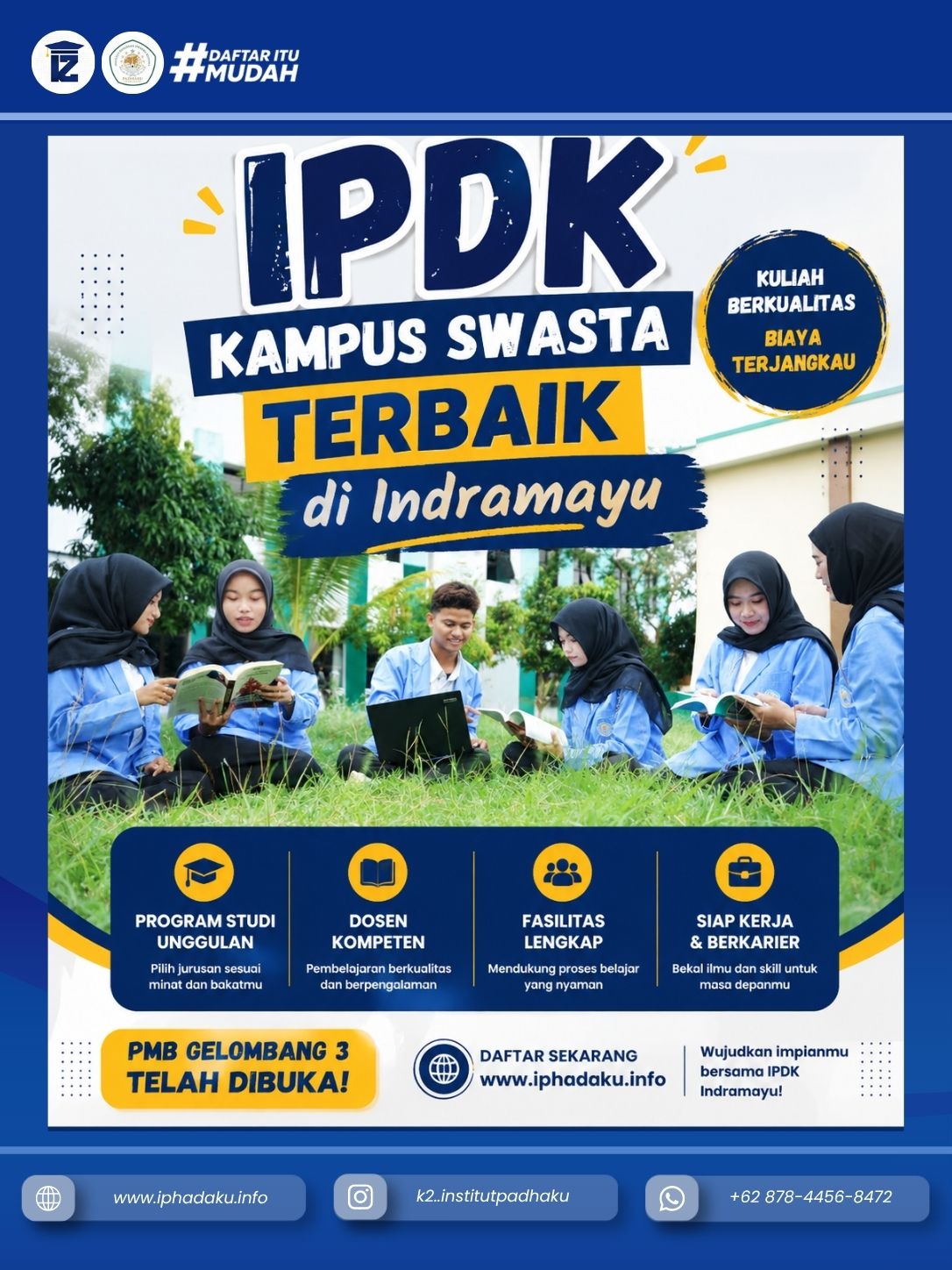 IPDK adalah Kampus Swasta Terbaik di Indramayu