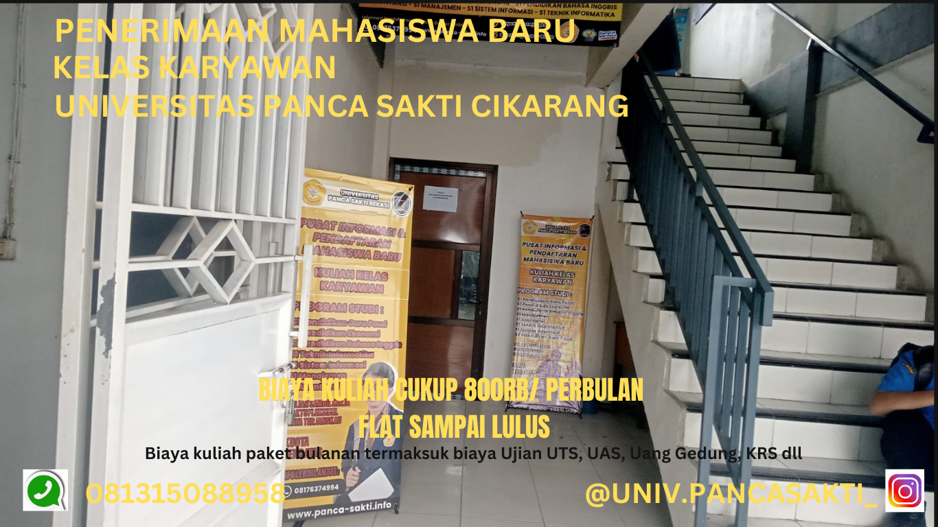Info Penutupan Pendaftaran Gelombang Akhir di Universitas Panca Sakti 