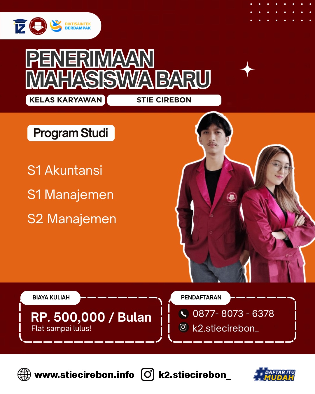 Cicilan Biaya Kuliah STIE Cirebon