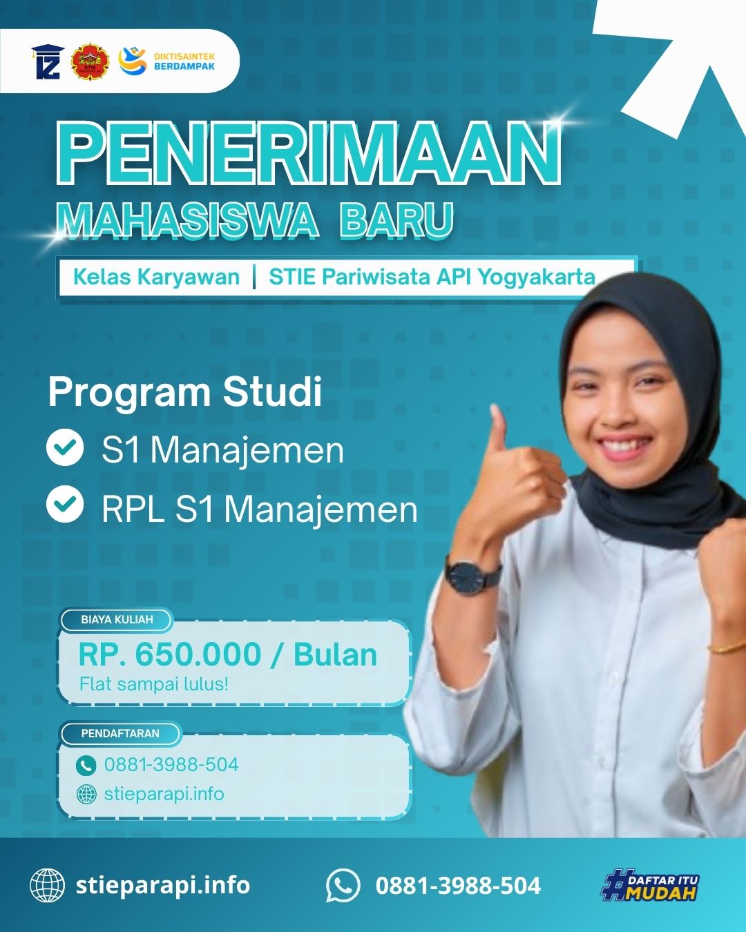 Upgrade Karir Tanpa Resign Kuliah Karyawan (K2) di STIE Pariwisata API Yogyakarta