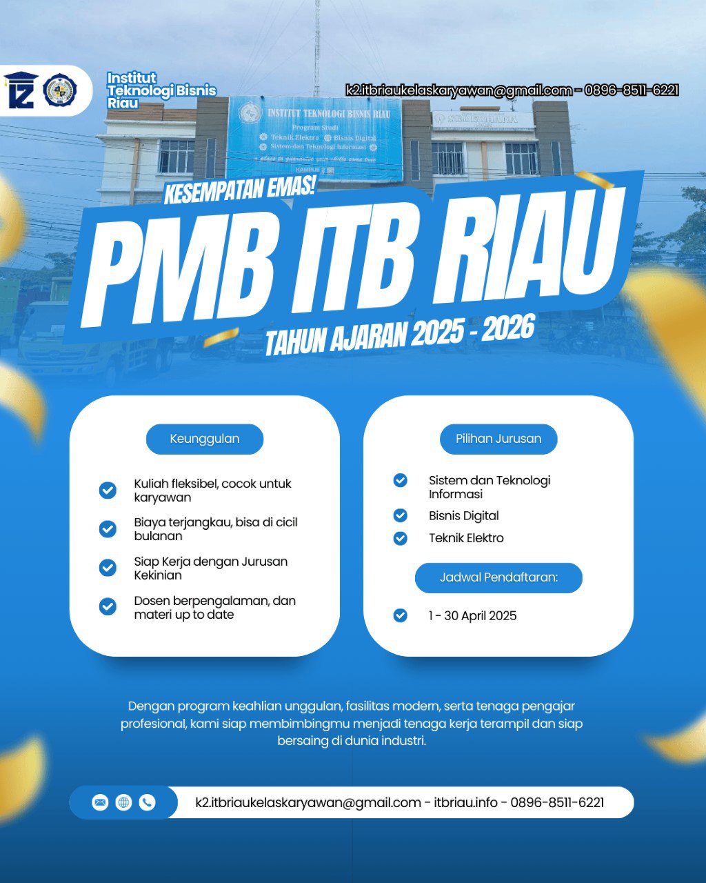 ITB Riau Solusi Kuliah Nyaman dan Ekonomis
