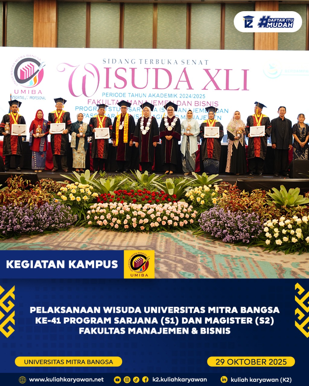 Jurusan Ilmu Hukum Universitas Mitra Bangsa Jakarta Kelas Sore