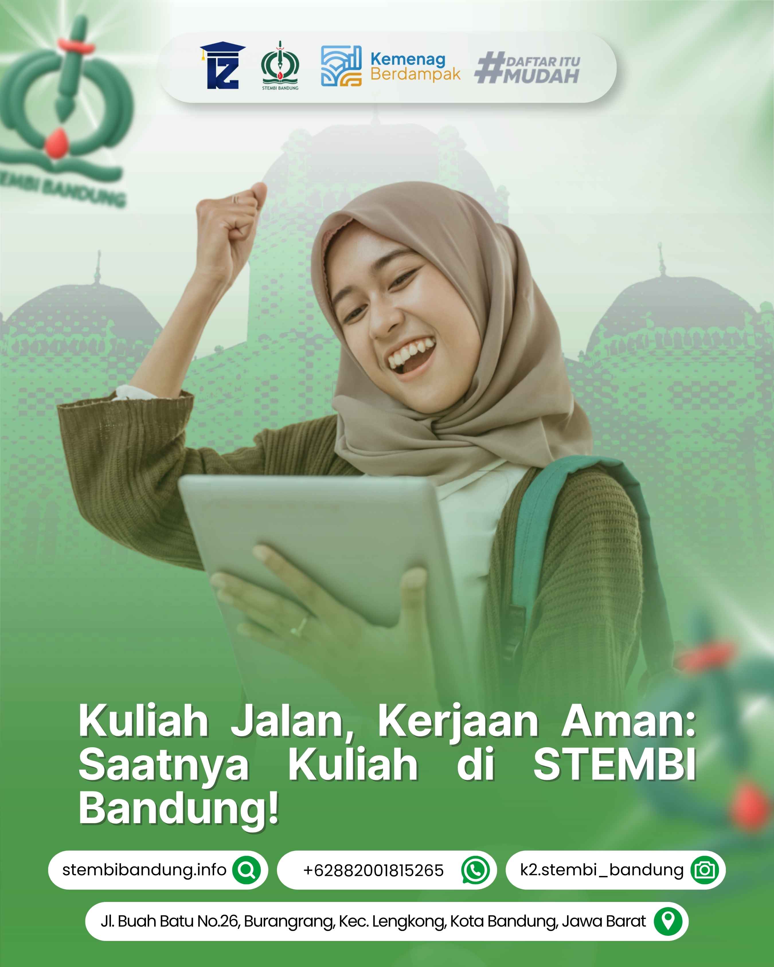 Kuliah Jalan Kerjaan Aman Saatnya Kuliah di STEMBI Bandung