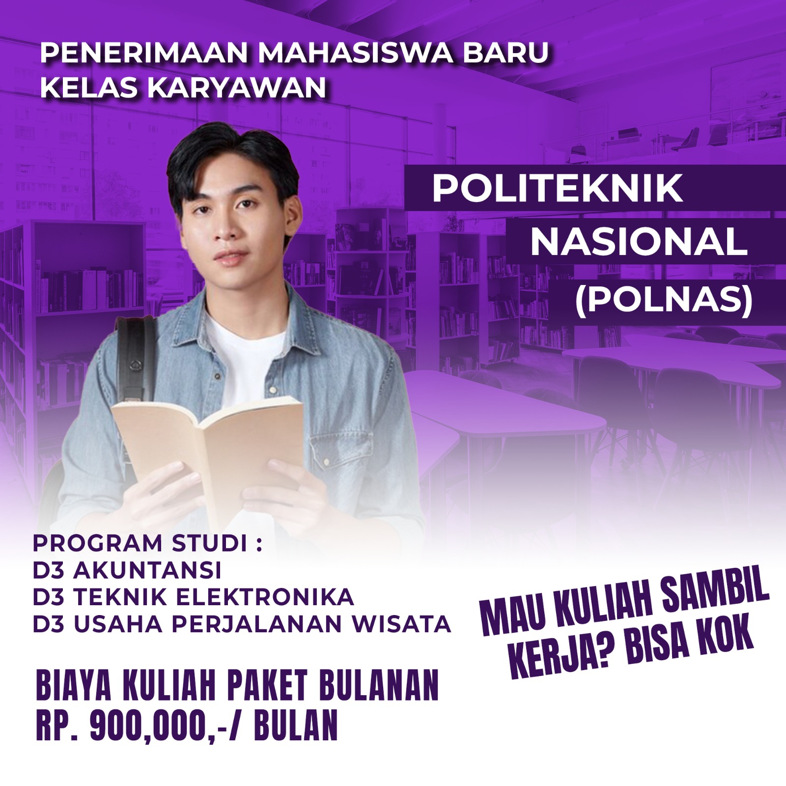 Informasi Biaya Kuliah Politeknik Nasional