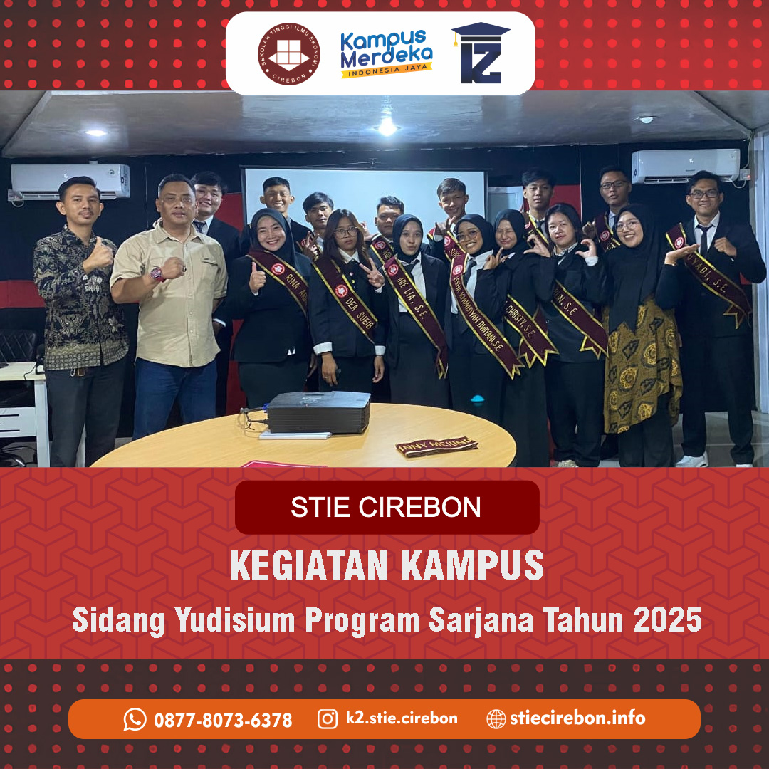 STIE Cirebon Menyelenggarakan Sidang Yudisium Tahun 2025