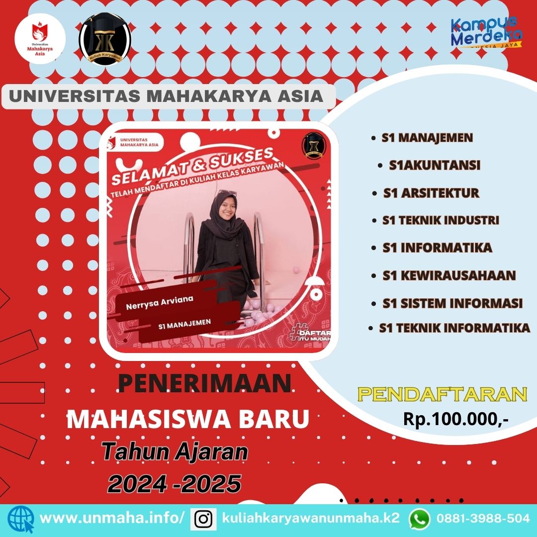 Info Kampus Ternama Universitas Mahakarya Asia