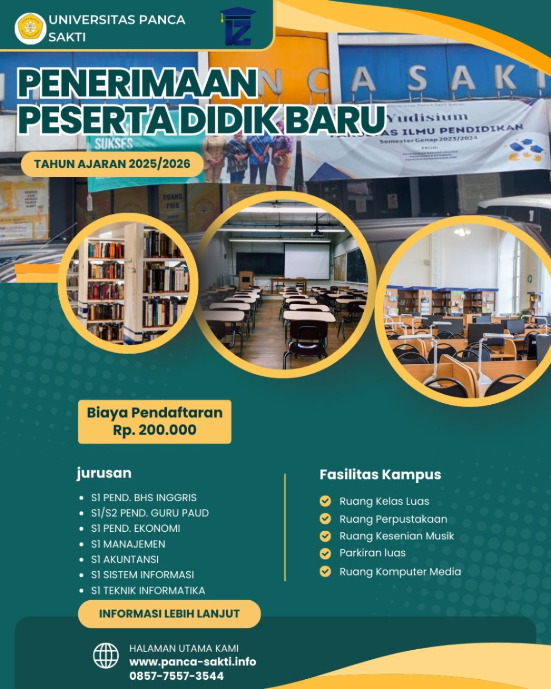 Daftar kuliah dengan mudah tidak perlu datang ke kampus 