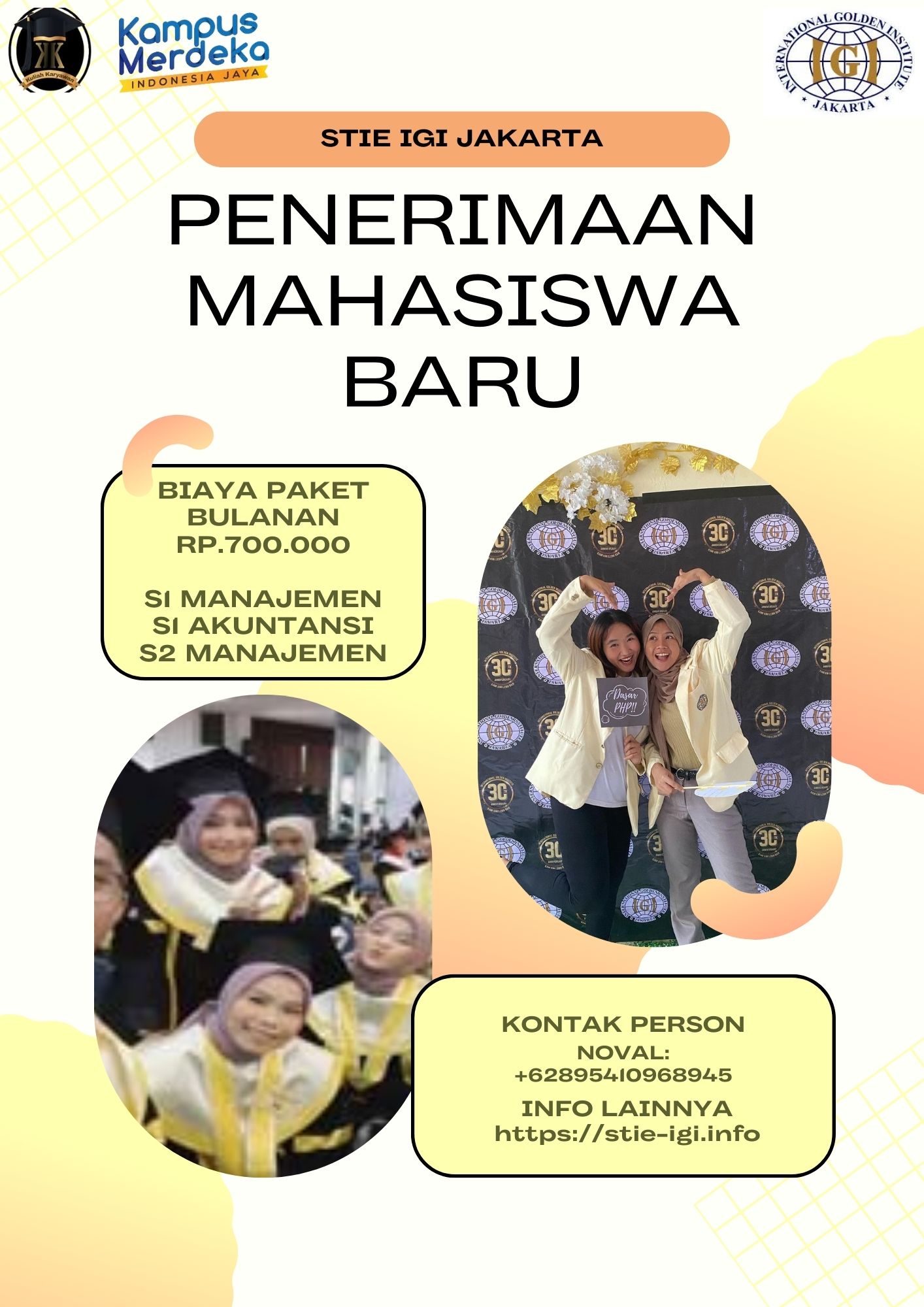 Kelas karyawan sabtu STIE IGI