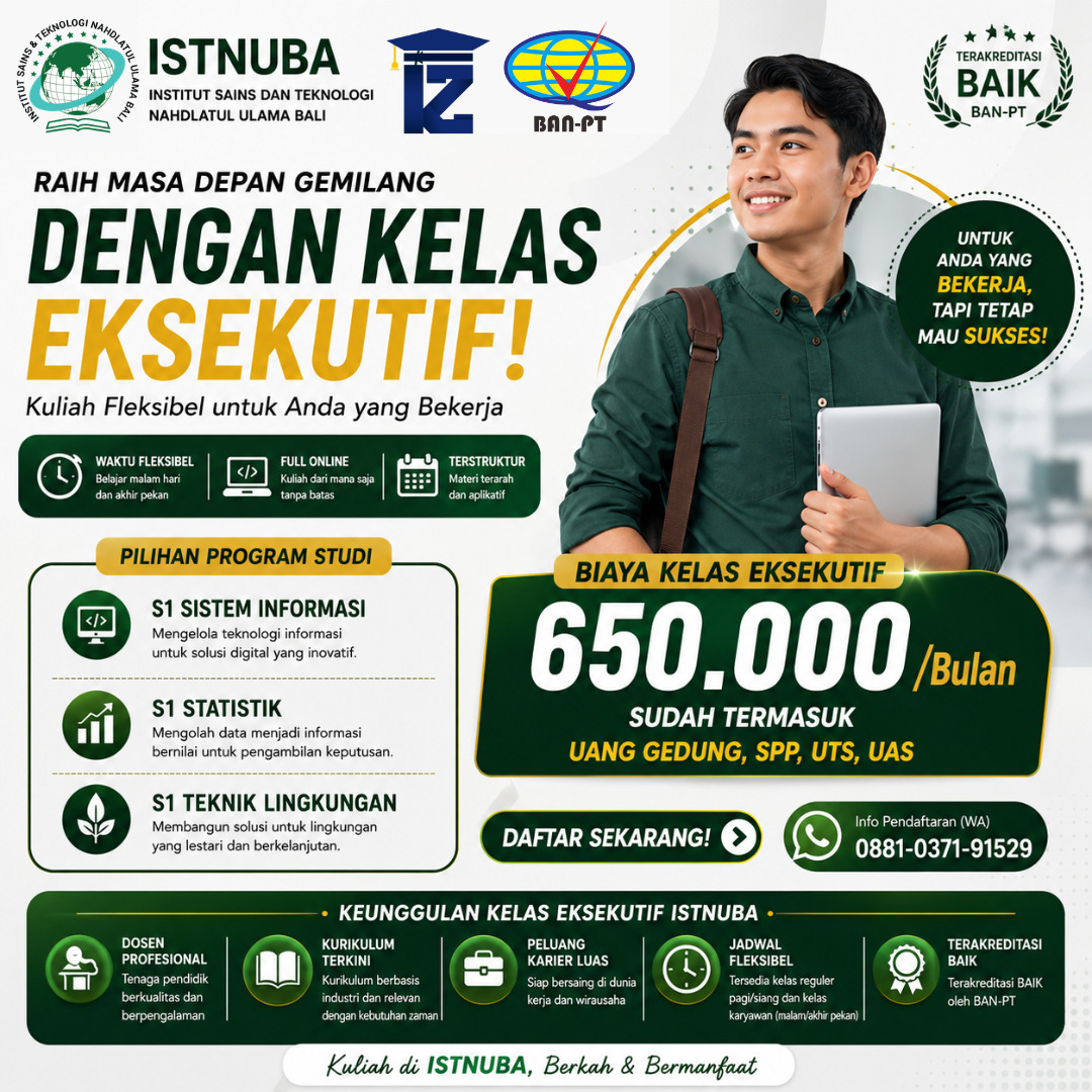 Kuliah Karyawan Kampus Institut Sains dan Teknologi NU Bali