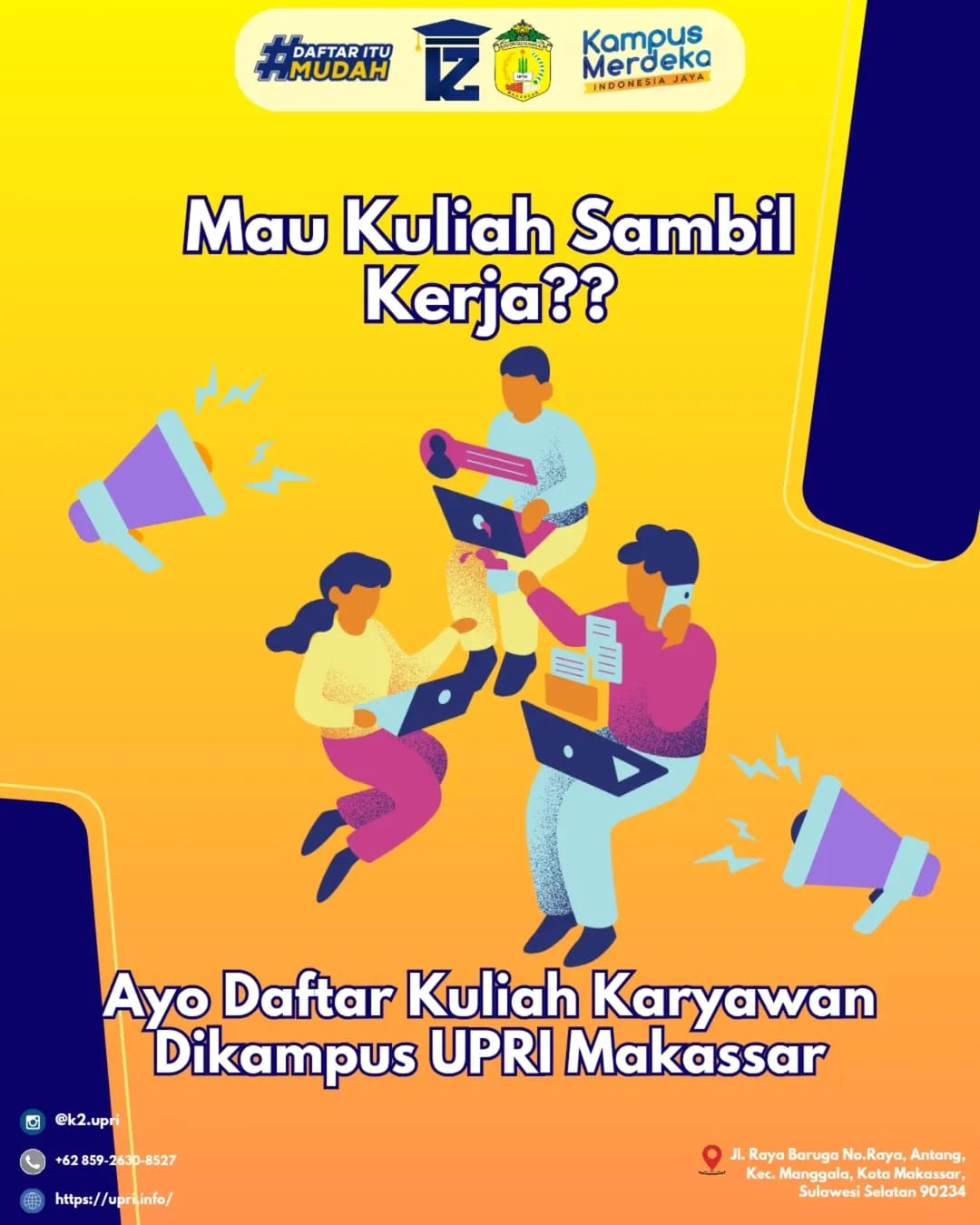 Kuliah Weekend Universitas Pejuang Republik Indonesia Makassar