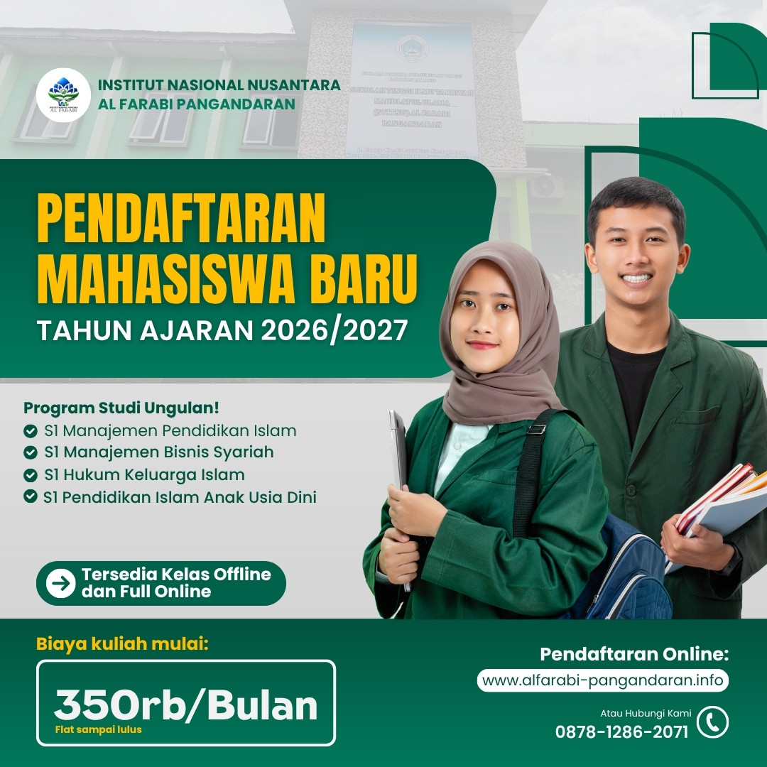 Biaya Kuliah Murah Kelas Karyawan Kampus INN Al Farabi Pangandaran