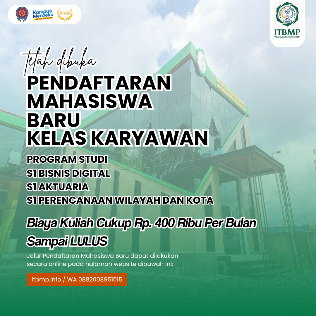 Kampus Termurah di kota Purbalingga ITB Muhammadiyah Purbalingga