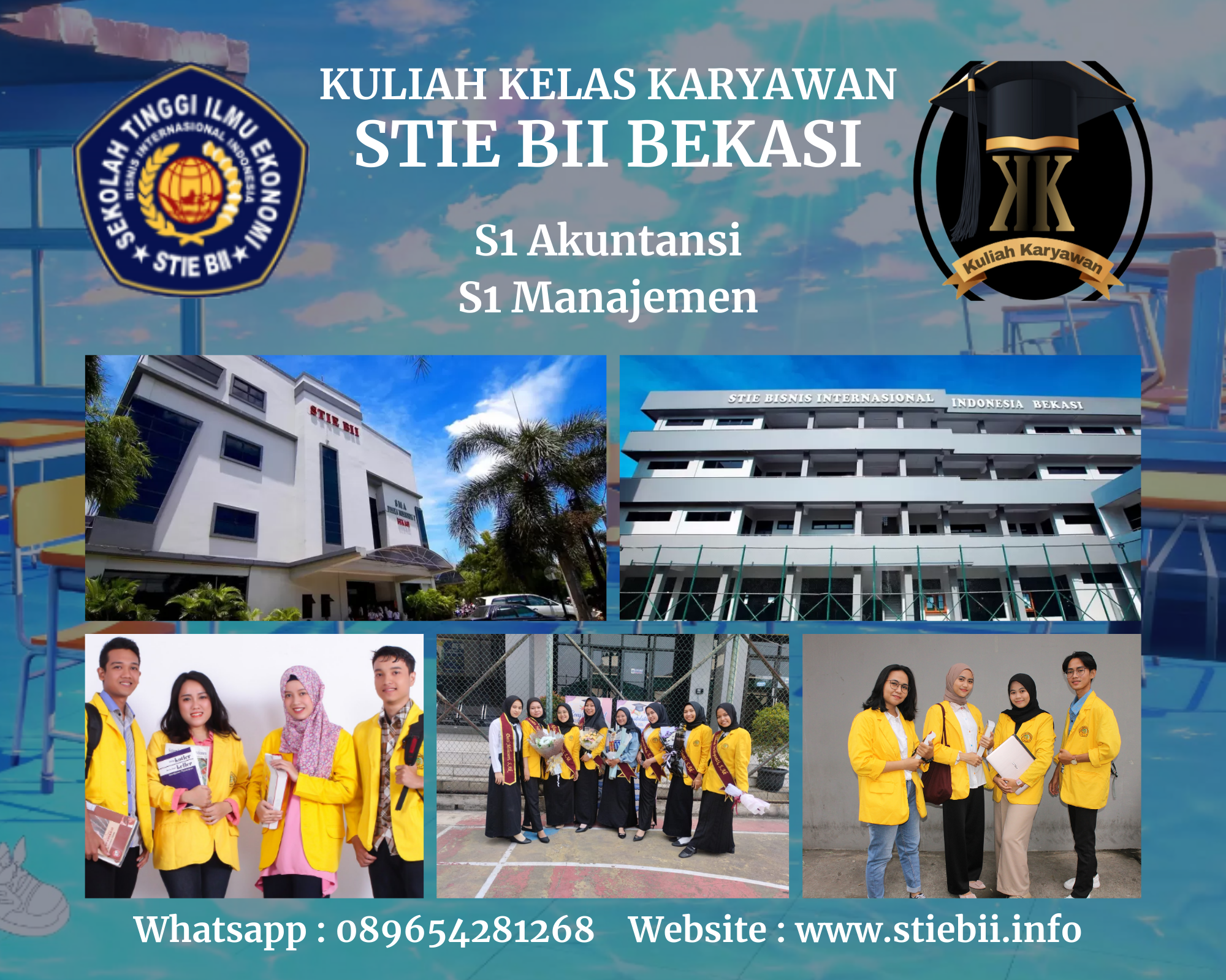 Program Studi yang Tersedia di Kampus STIE BII Bekasi