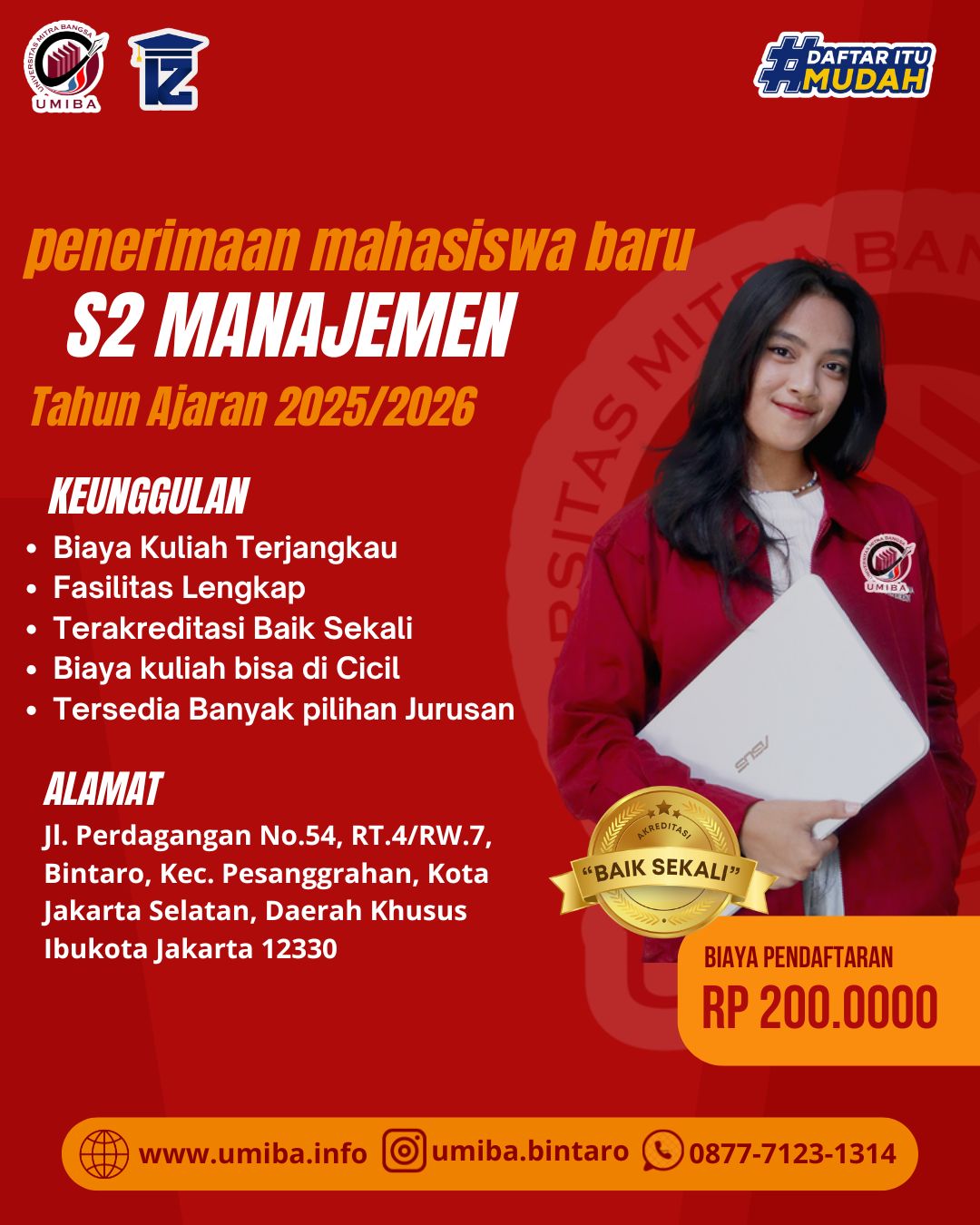 Kuliah S2 Manajemen di Daerah Jakarta Selatan