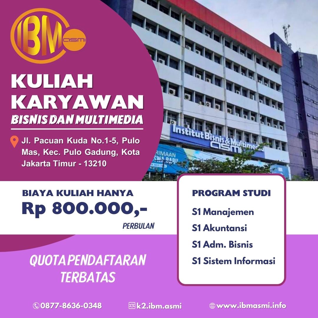 Akreditasi di Institut Bisnis dan Multimedia Asmi 