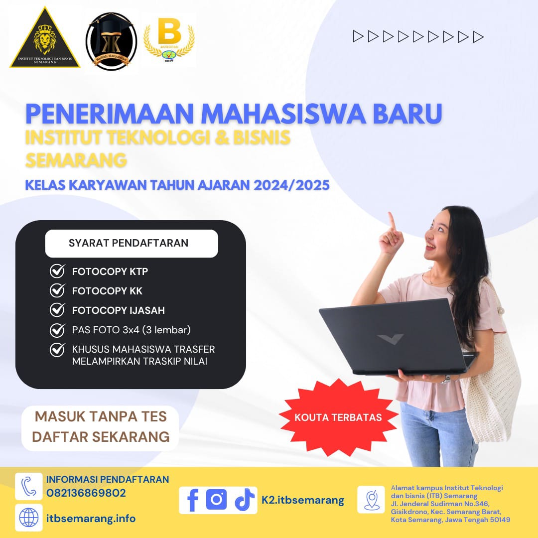 Perguruan Tinggi Terbaik di Semarang Dengan Program Kuliah Kels Karyawan
