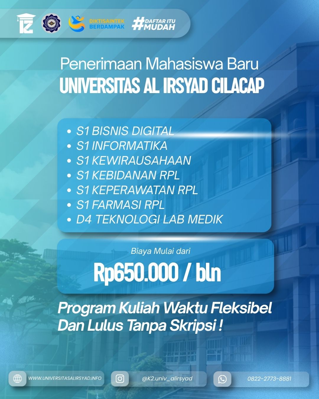 Kuliah Singkat dengan Biaya Terjangkau di Kota Cilacap