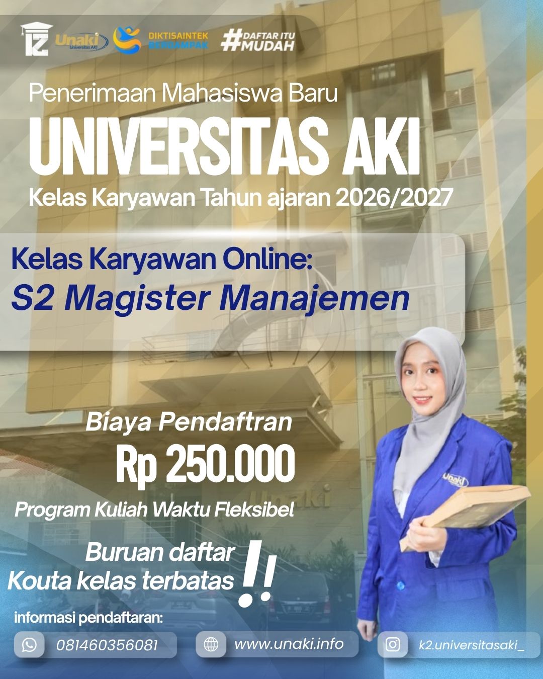 Kuliah S2 Dengan Biaya 960.000 Per Bulan Di Semarang