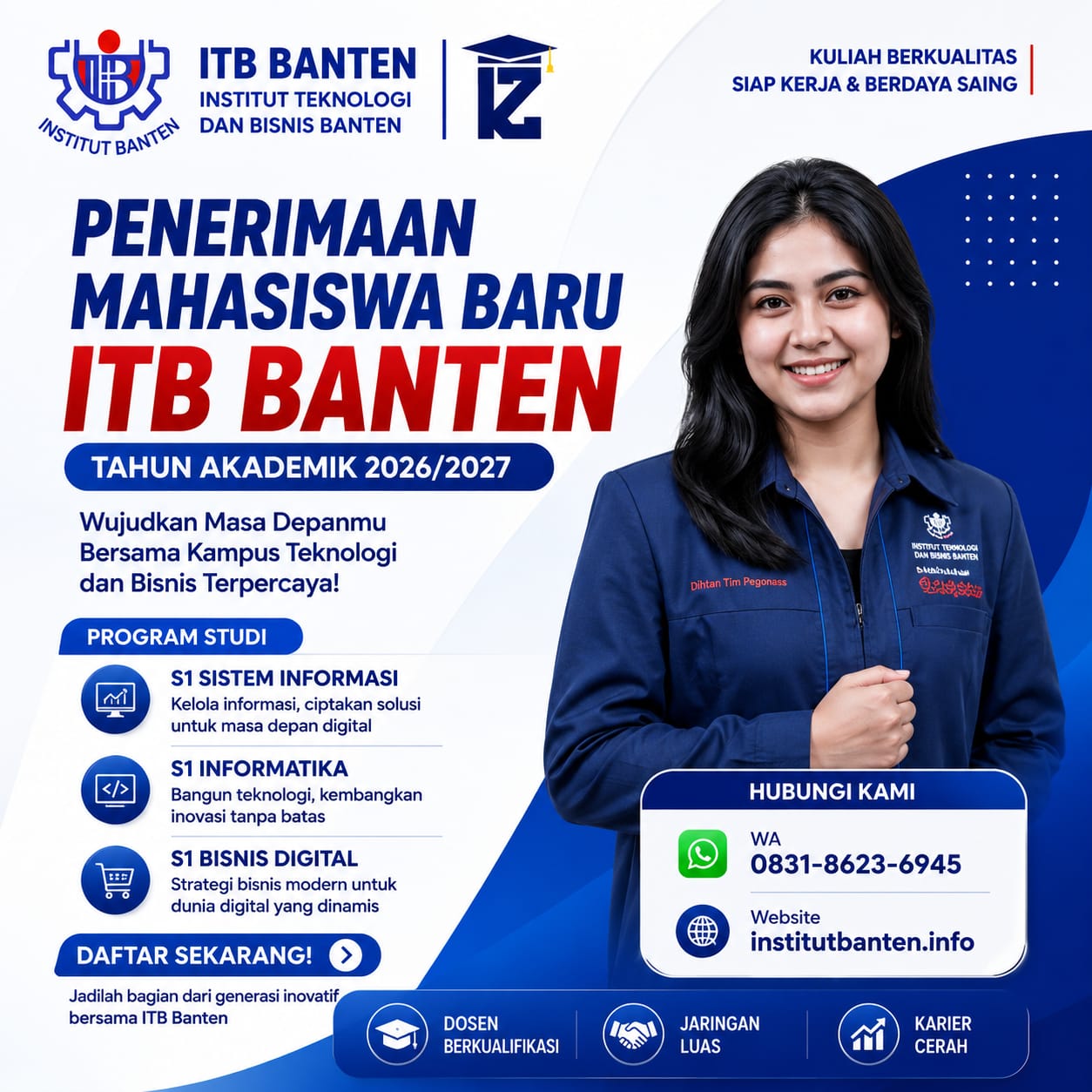 ITB Banten Kampus Jurusan Informatika dengan Jadwal Kuliah Fleksibel di Kota Serang