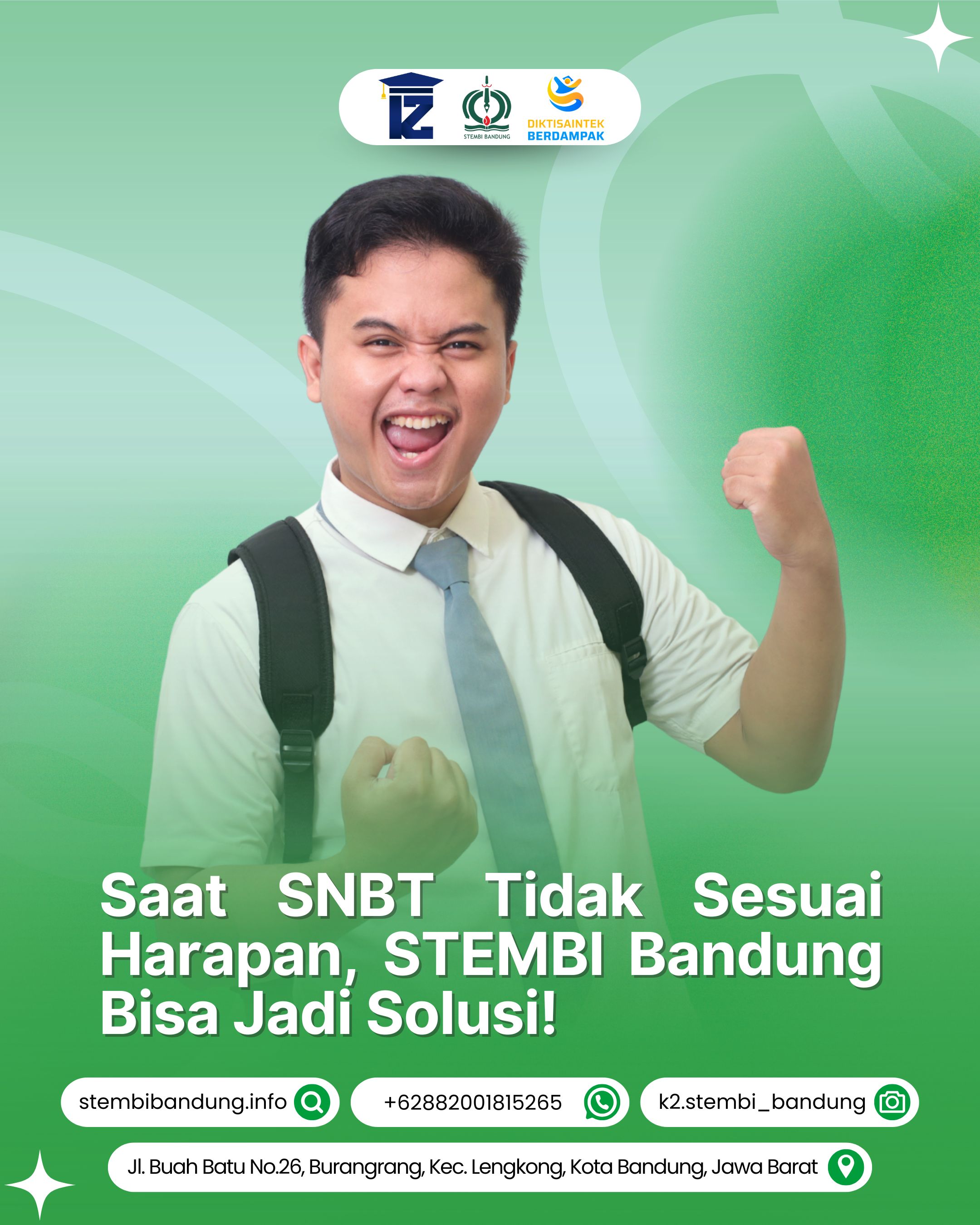 Saat SNBT Tidak Sesuai Harapan STEMBI Bandung Bisa Jadi Solusi