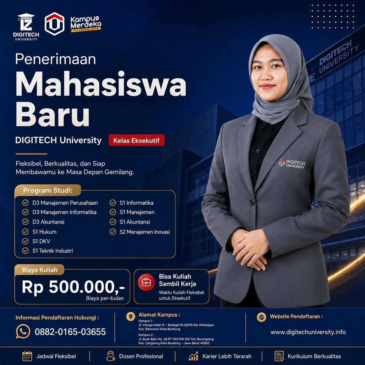 Kuliah Sambil Kerja di Digitech University