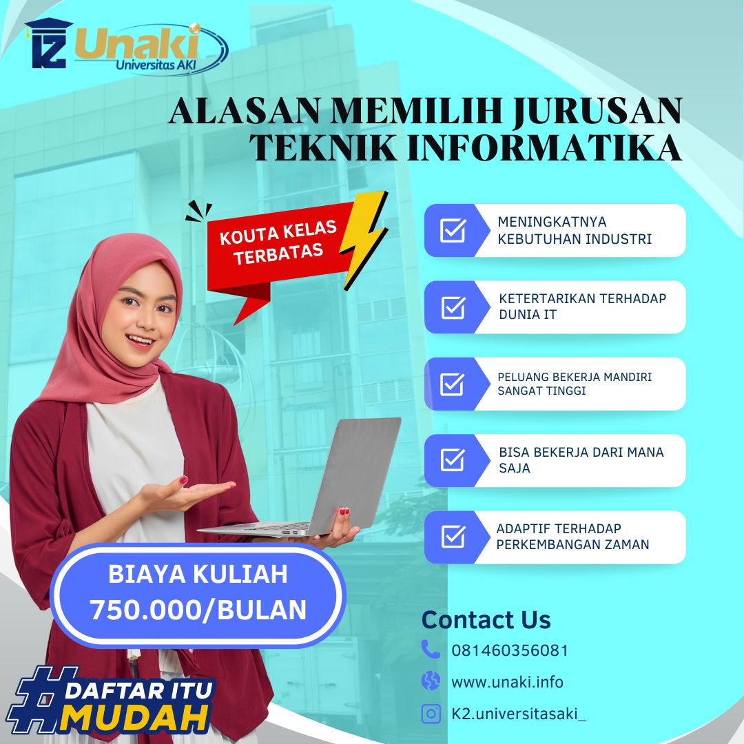 Biaya Kuliah Prodi S1 Teknik Informatika Terjangkau Di Indonesia