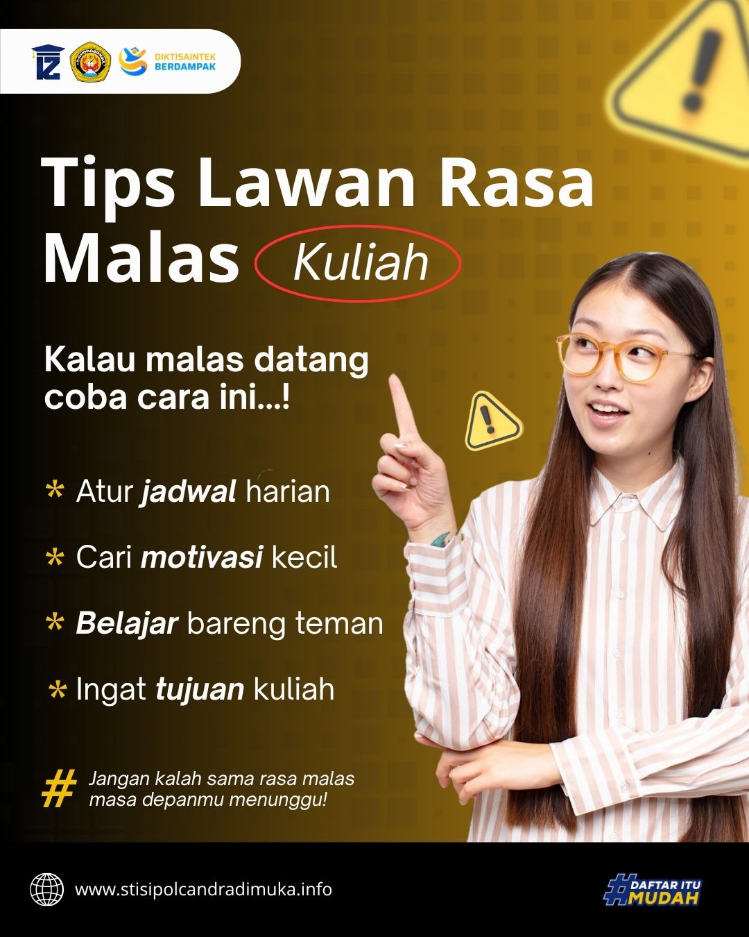 Coba Cara ini Kalau Malas Datang Saat Perkuliahan