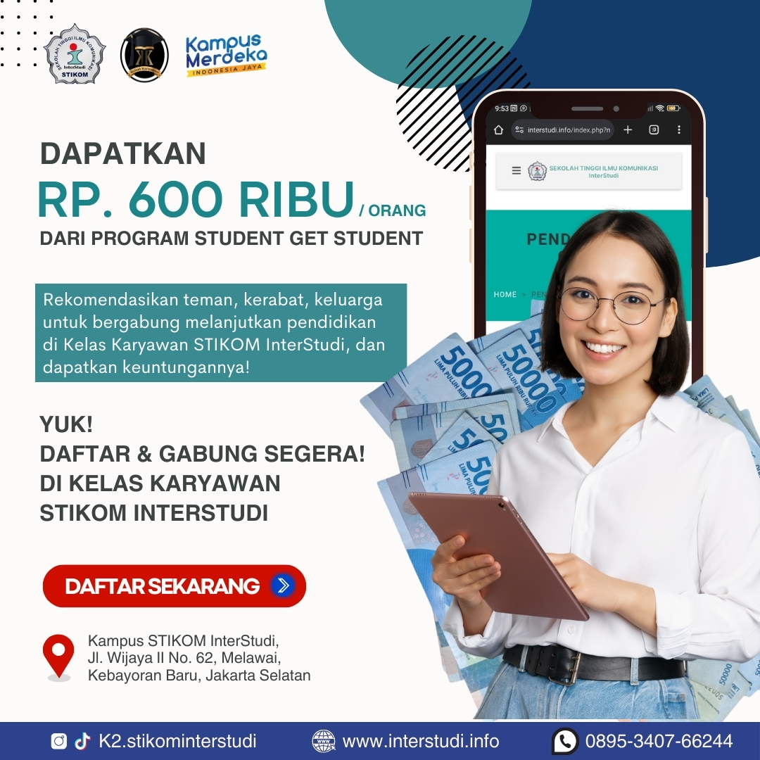 Program Student Get Student (SGS) di STIKOM InterStudi