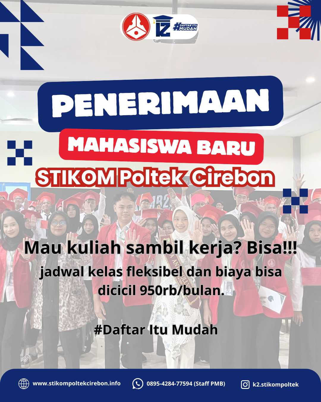 Cara daftar kuliah di kampus STIKOM Poltek Cirebon