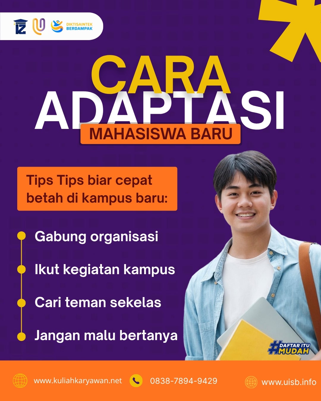 Cara Adaptasi Buat Kamu Mahasiswa Baru Kampus UISB Padang