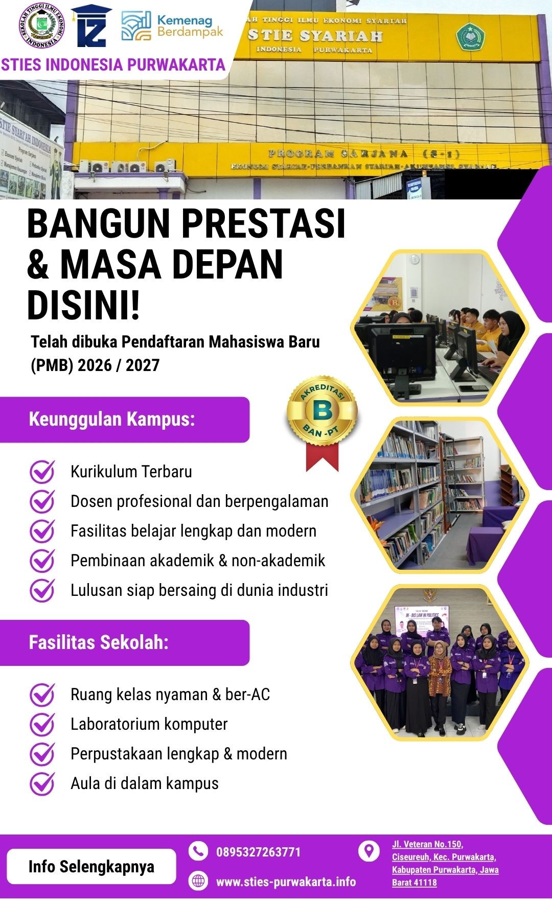 Keunggulan Kelas Karyawan Kampus STIE Syariah Indonesia Purwakarta