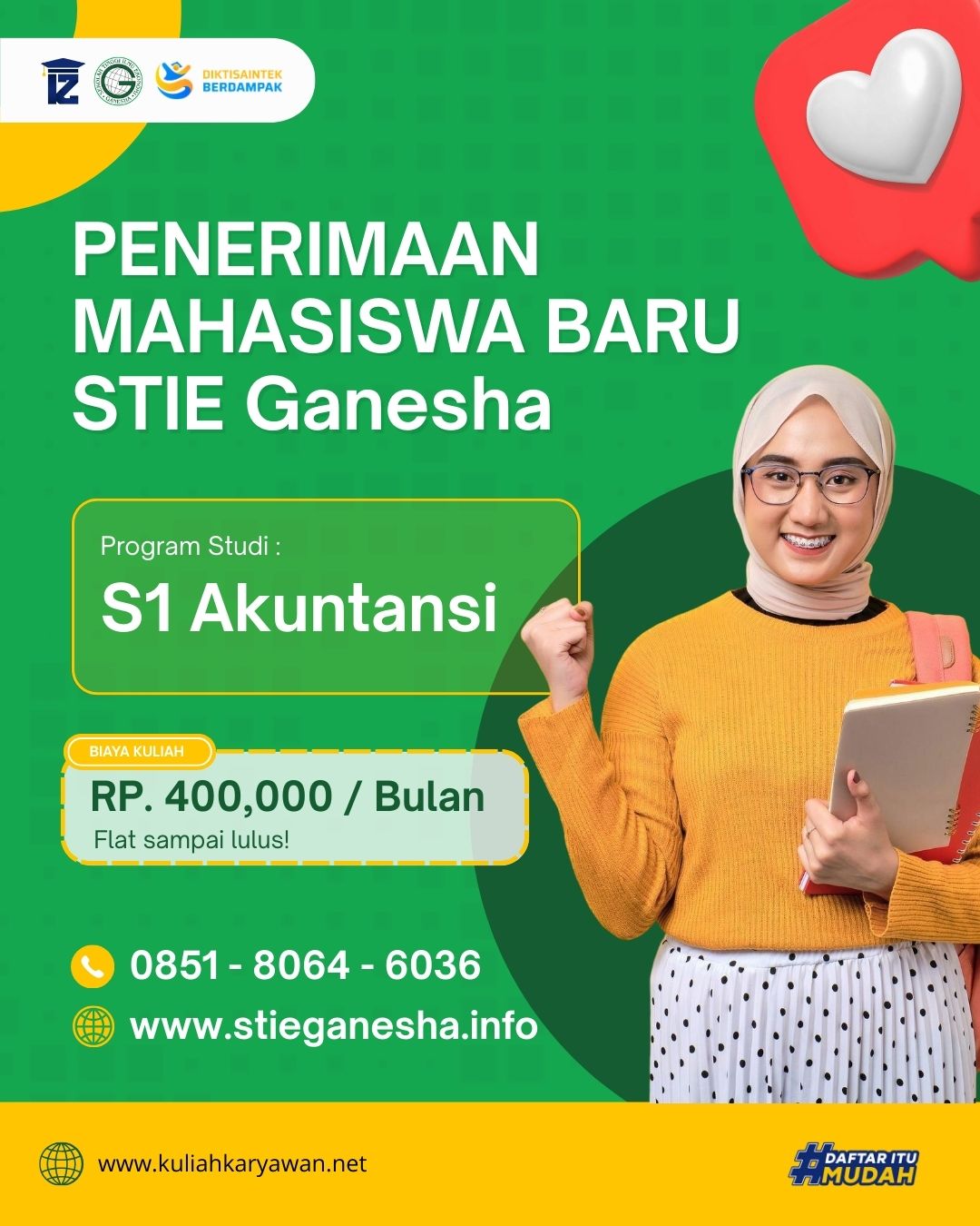 Kampus Jurusan S1 Akuntansi di Pamulang STIE Ganesha