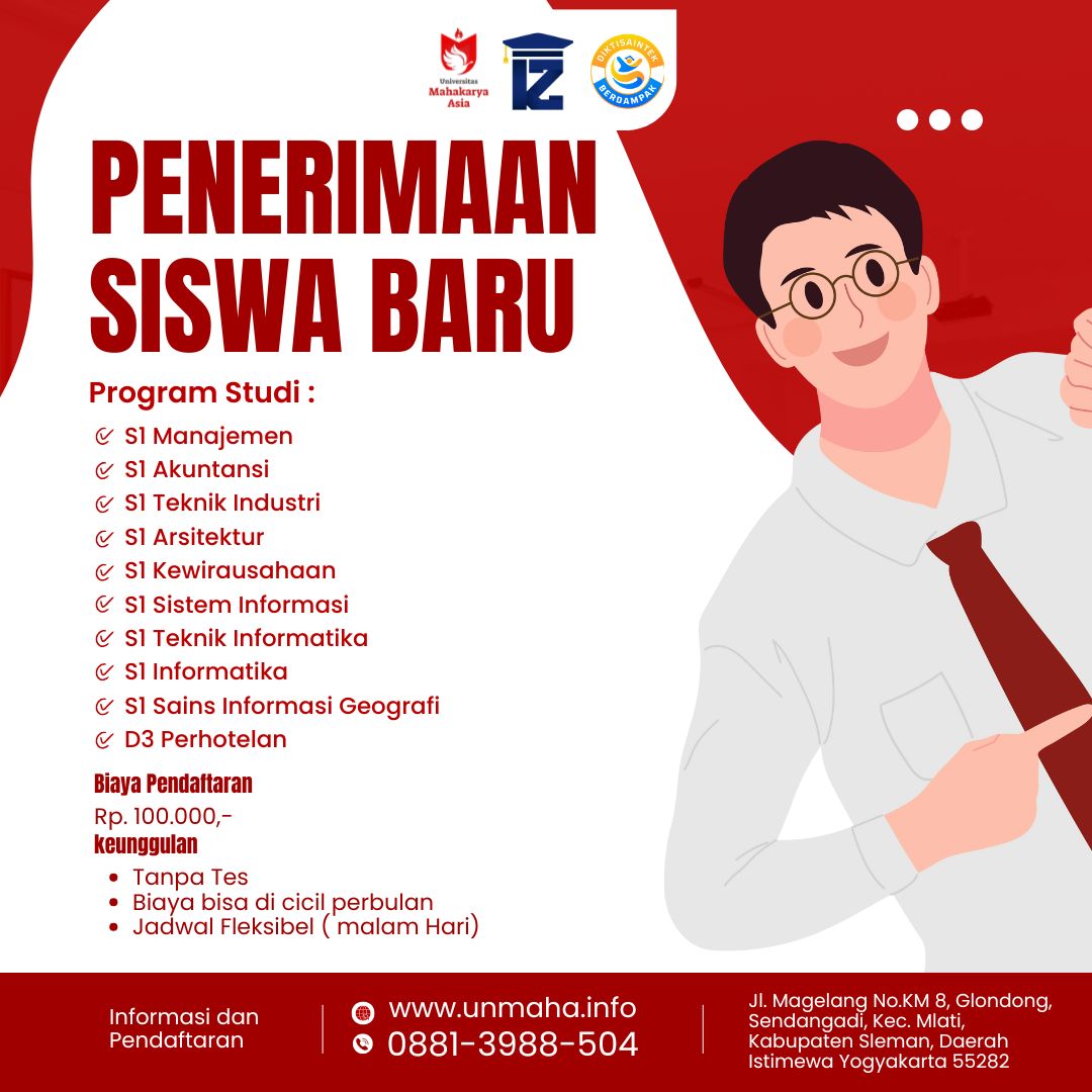 Kuliah Karyawan (K2) Jurusan Perhotelan di Universitas Mahakarya Asia