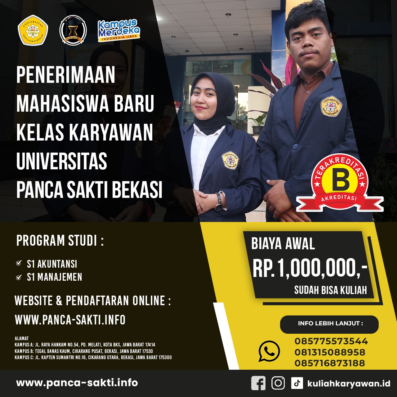 Kelas Karyawan Jurusan Manajemen Terjangkau Yang Ada di Bekasi