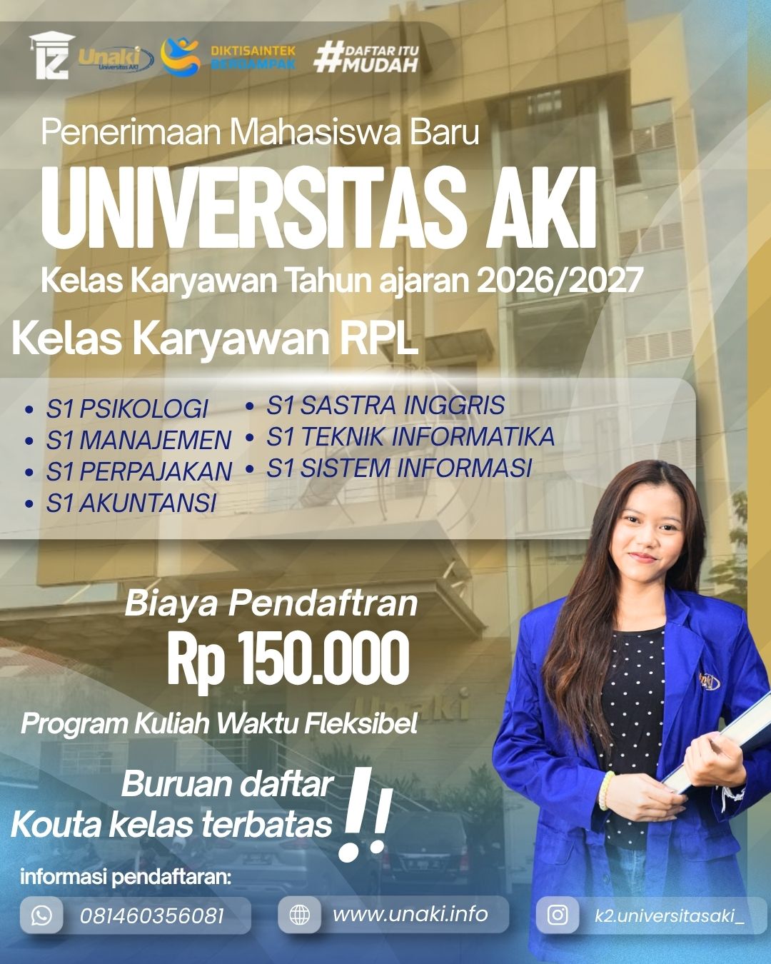 Kuliah RPL Dari D3 Ke S1 UNIVERSITAS AKI Semarang
