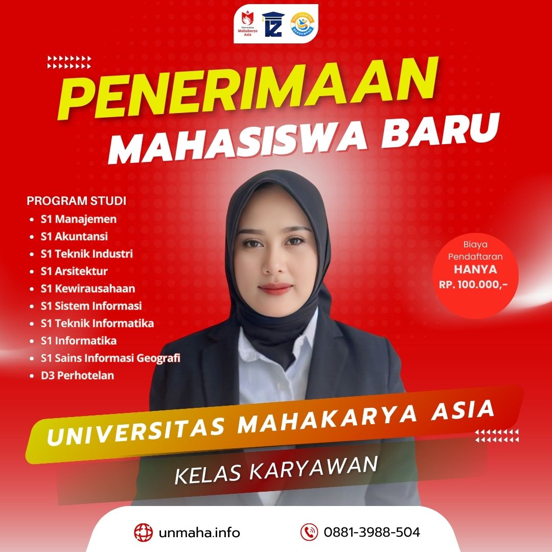 Jurusan Akuntansi di Jogja, Kuliah Karyawan Universitas Mahakarya Asia