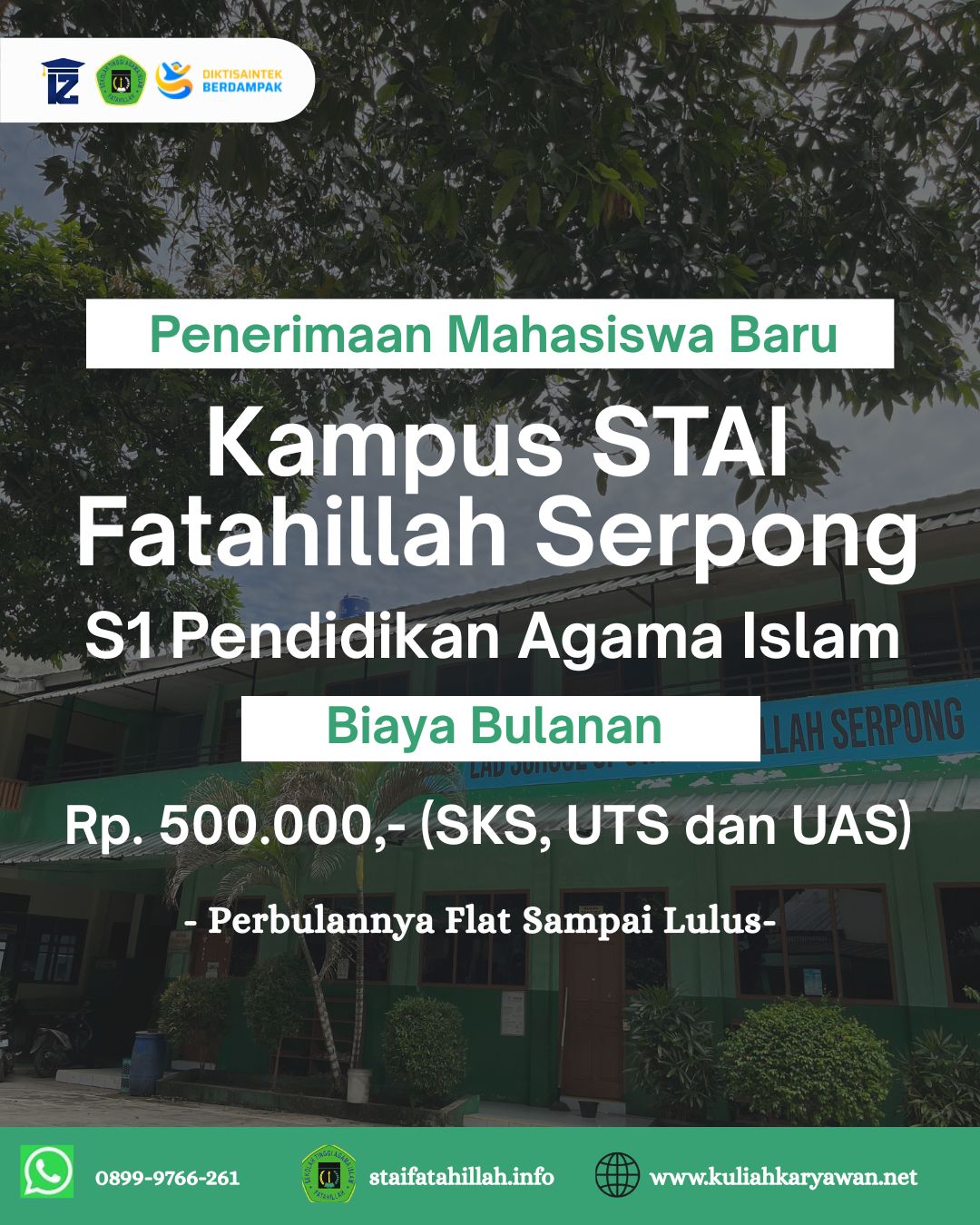 Daftar Kuliah di Kampus STAI Fatahillah Serpong Tangerang Selatan 