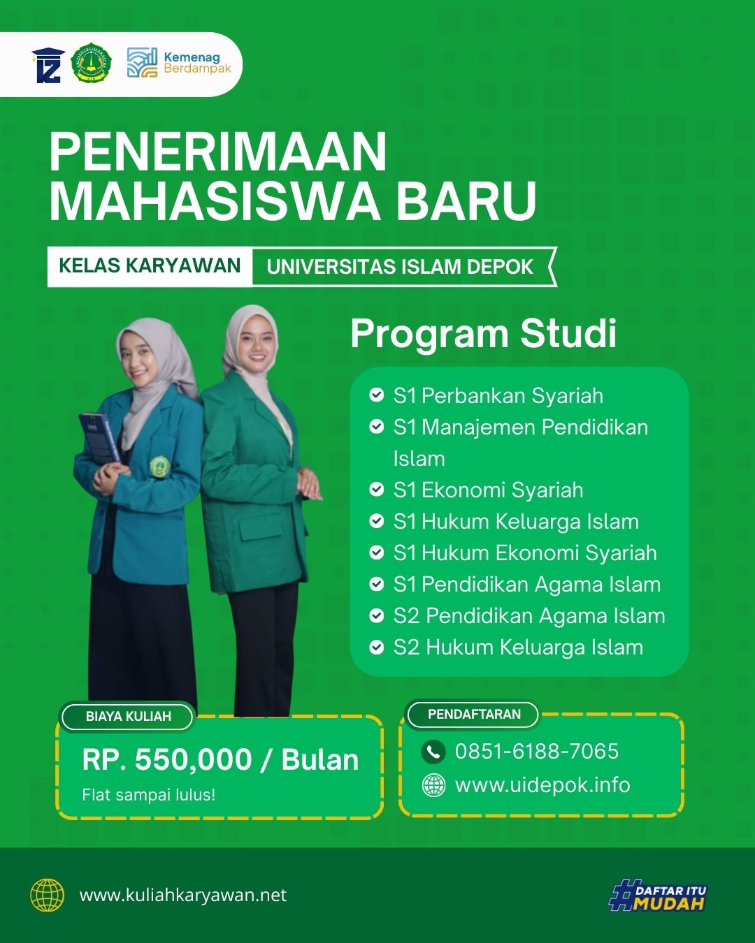 Kuliah Di Univeristas Islam Depok Biaya Terjangkau