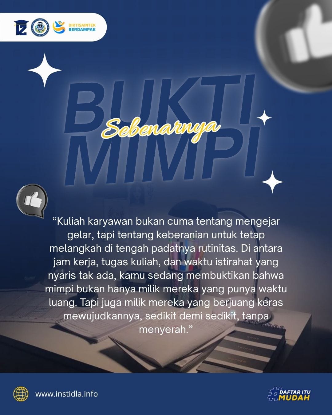 Mengejar Mimpi Didunia Pendidikan