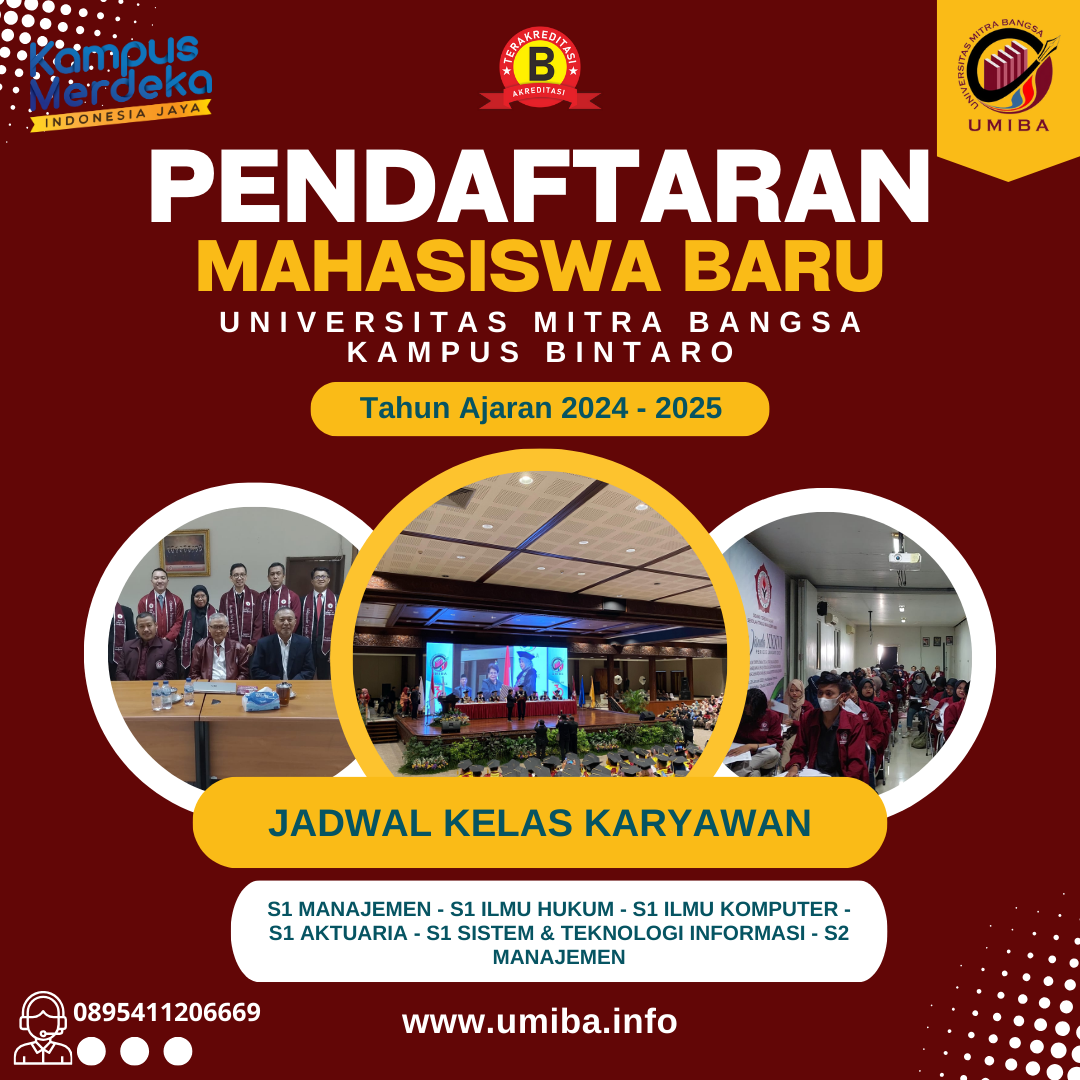 Pembukaan Pendaftaran Kuliah Universitas Mitra Bangsa 