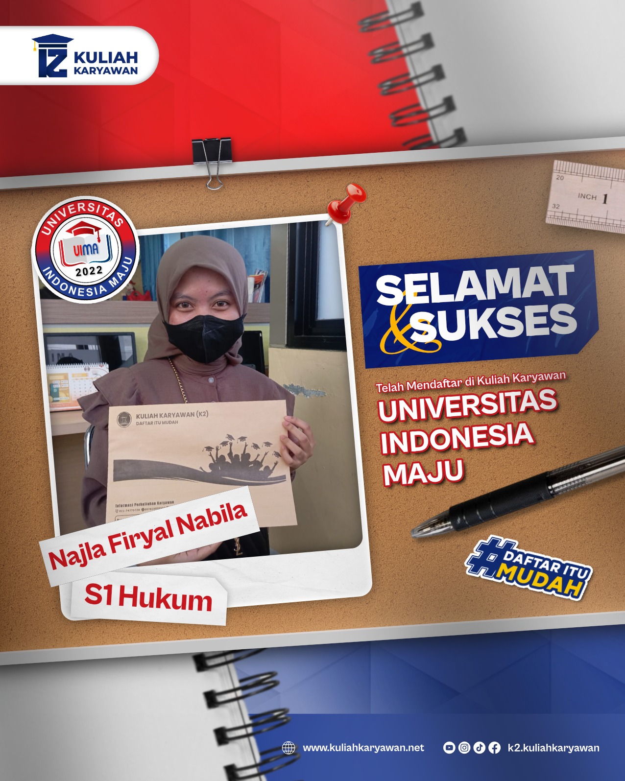 Biaya Kuliah S1 Hukum Di UIMA