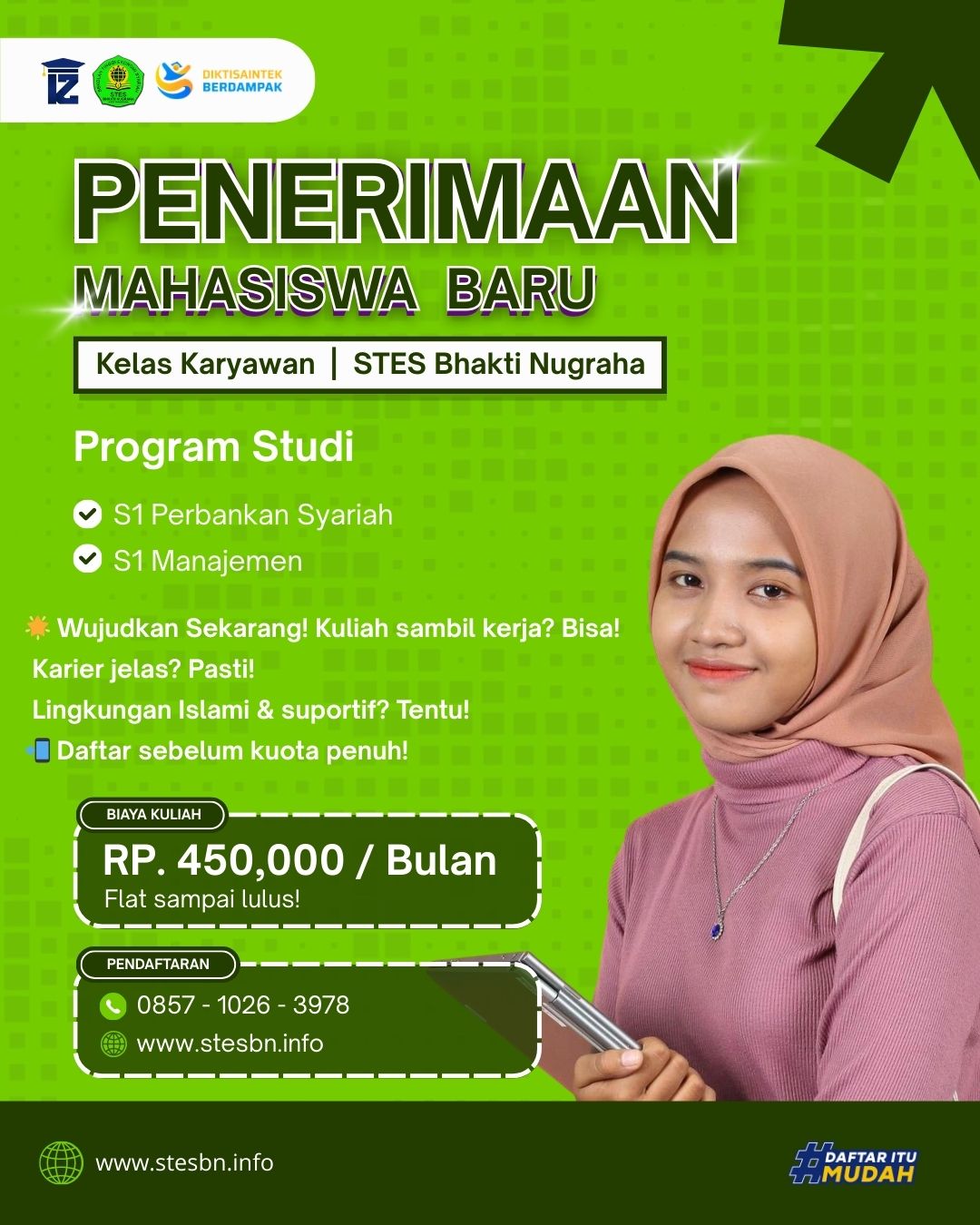 Kuliah Kelas Karyawan di STES Bhakti Nugraha Biaya Terjangkau Dan Jadwal Fleksibel